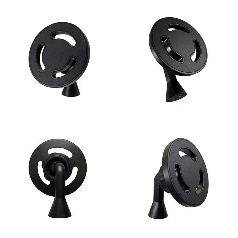 360 Rotatable Magnetic Tripod Phone Adapter With 1/4"-20 Hole For iPhone 17 16 15 Samsung Xiaomi Selfie Stick Tripod Accessories